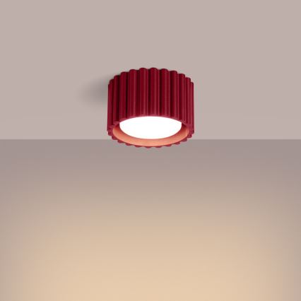 Ugradno spot svetlo AURA 1xGX53/10W/230V 6 cm crveno