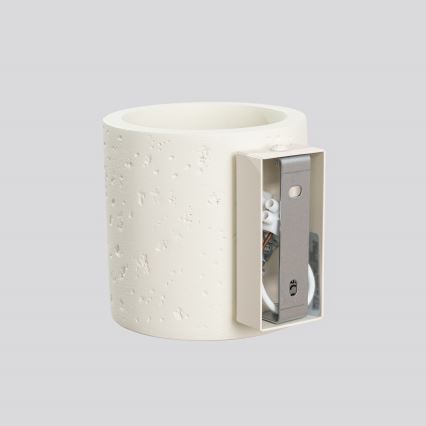 Zidno spot svetlo ORBIS 1xG9/8W/230V beton/krem