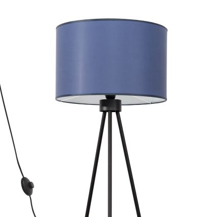 Podna lampa NEVIA 1xE27/15W/230V plava