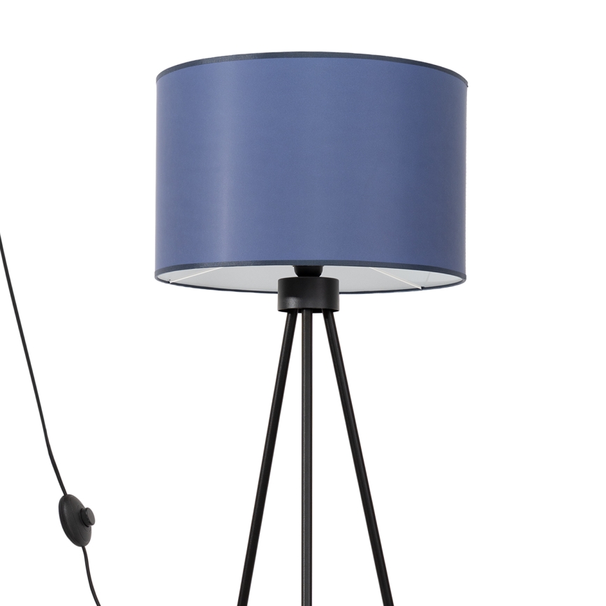 Podna lampa NEVIA 1xE27/15W/230V plava