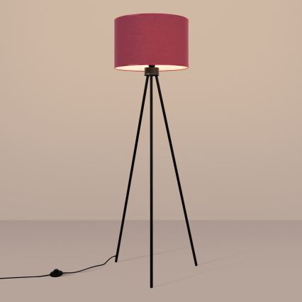 Stojeća lampa NEVIA 1xE27/15W/230V crvena