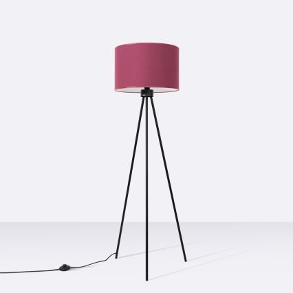 Stojeća lampa NEVIA 1xE27/15W/230V crvena