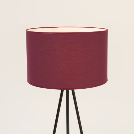 Stojeća lampa NEVIA 1xE27/15W/230V crvena