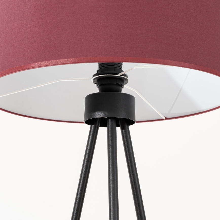 Stojeća lampa NEVIA 1xE27/15W/230V crvena