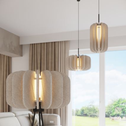 Podna lampa MULA 1xE27/15W/230V krem