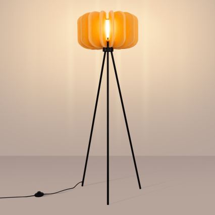 Podna lampa MULA 1xE27/15W/230V žuta