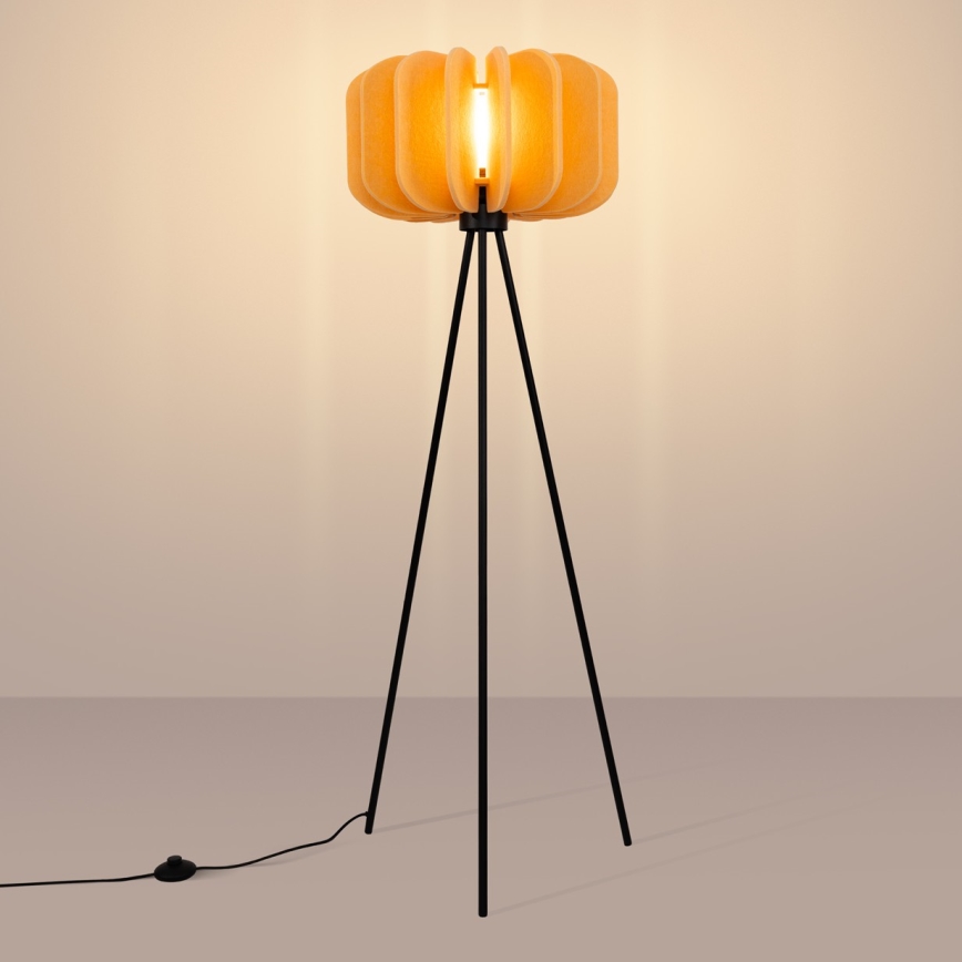 Podna lampa MULA 1xE27/15W/230V žuta