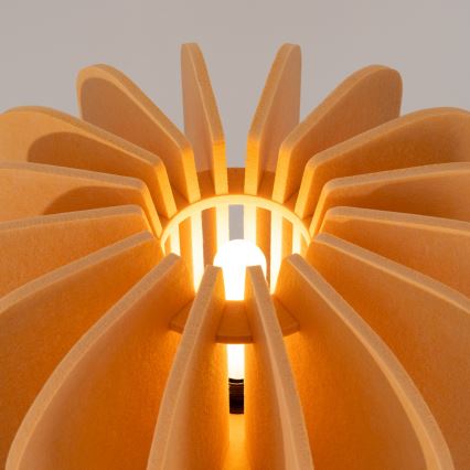 Podna lampa MULA 1xE27/15W/230V žuta