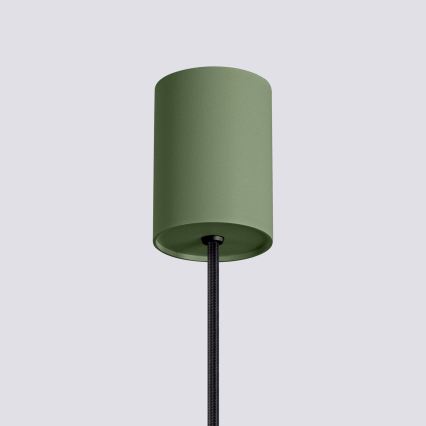 Luster na sajli ESTRIA 1xE14/10W/230V, prečnik 14 cm, zelena