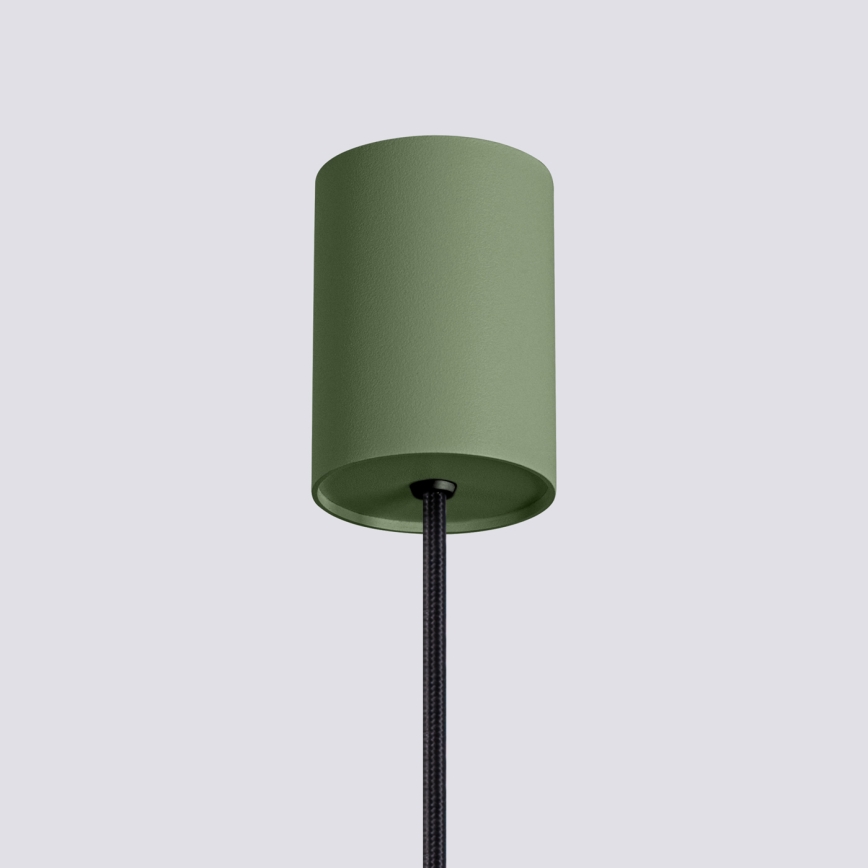 Luster na sajli ESTRIA 1xE14/10W/230V, prečnik 14 cm, zelena