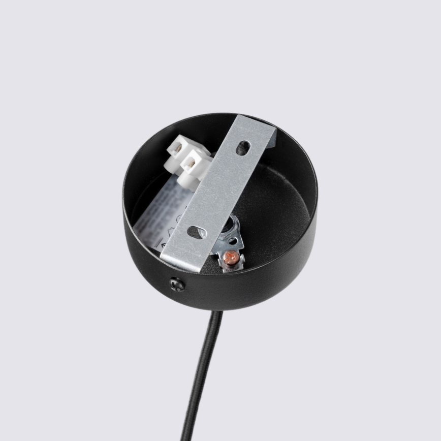 Luster na sajli FELTRO 1xG9/8W/230V crna/krem