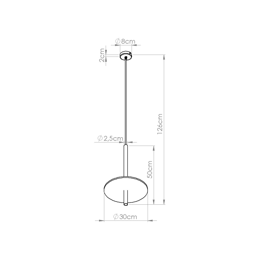 Luster na lanku FELTRO 1xG9/8W/230V crna/plava