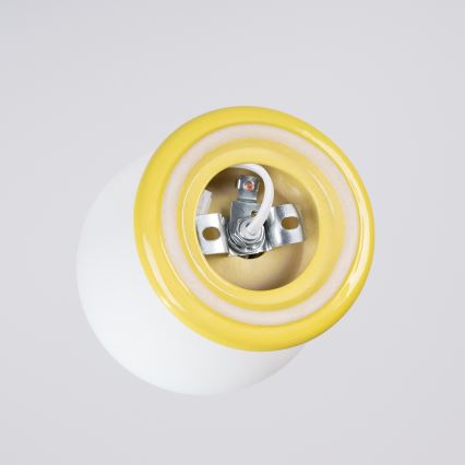 Kupatilsko zidno svetlo ZORI 1xG9/8W/230V IP44 žuto