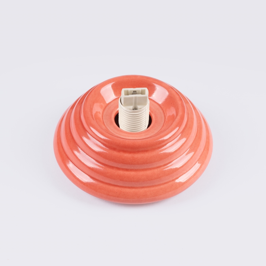 Plafonsko svetlo za kupatilo ZORI 1xG9/8W/230V Ø 12 cm IP44 ružičasto