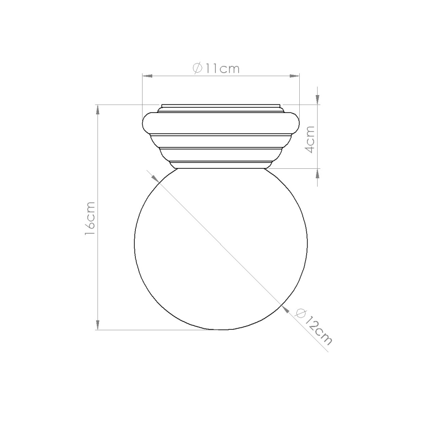Plafonsko svetlo za kupatilo ZORI 1xG9/8W/230V Ø 12 cm IP44 ružičasto