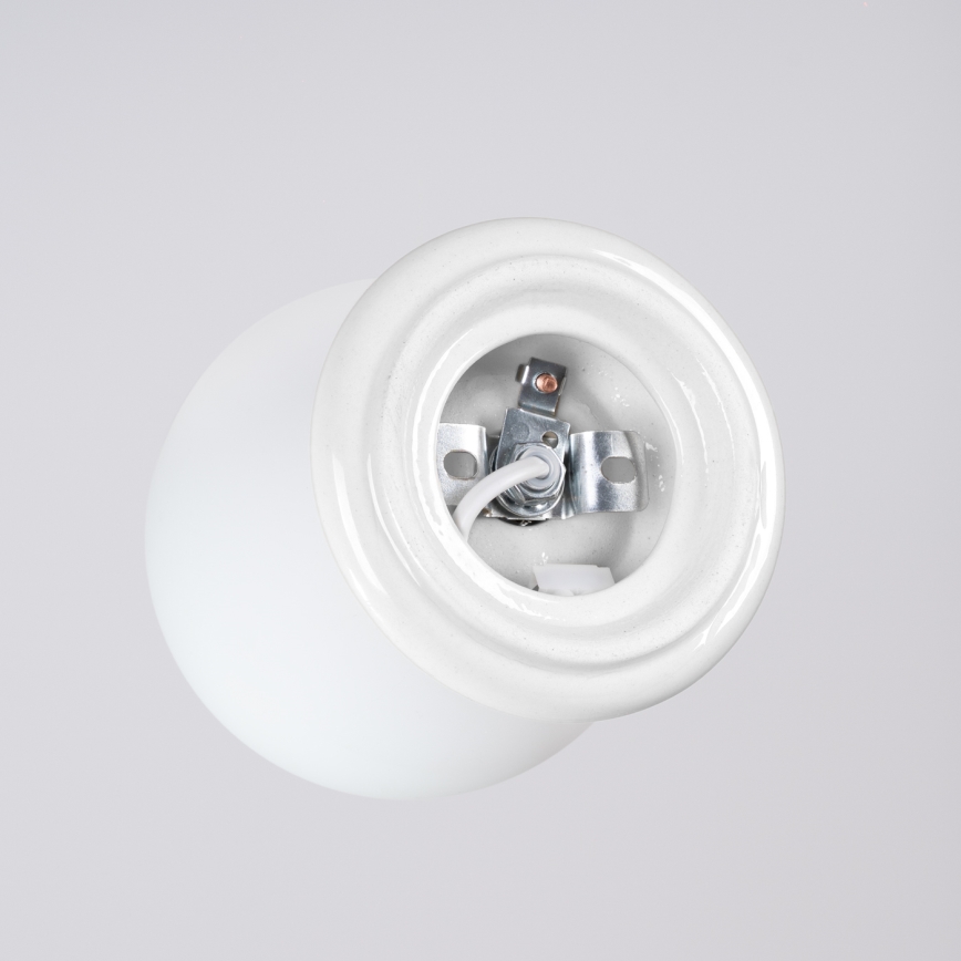 Kupatilsko plafonsko svetlo ZORI 1xG9/8W/230V prečnik 12 cm IP44 belo