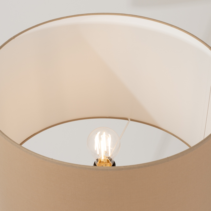 Stojeća lampa NATT 1xE27/15W/230V taupe