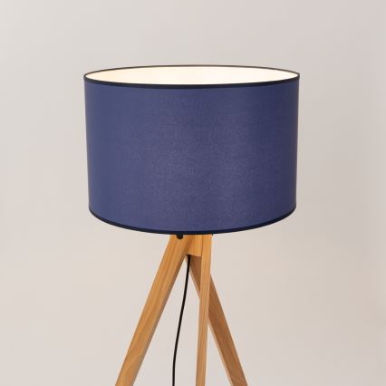 Stojeća lampa NATT 1xE27/15W/230V plava