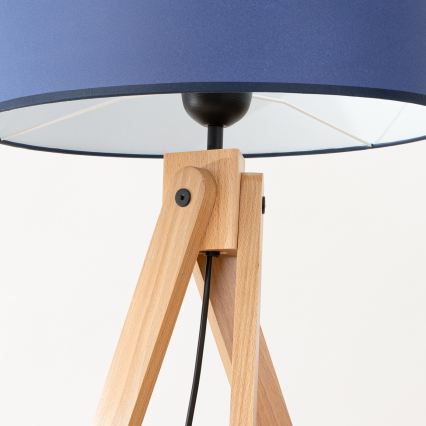 Stojeća lampa NATT 1xE27/15W/230V plava