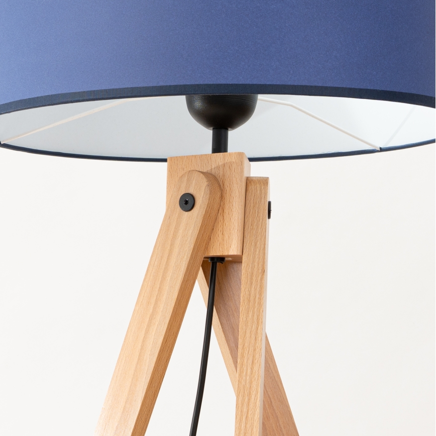 Stojeća lampa NATT 1xE27/15W/230V plava