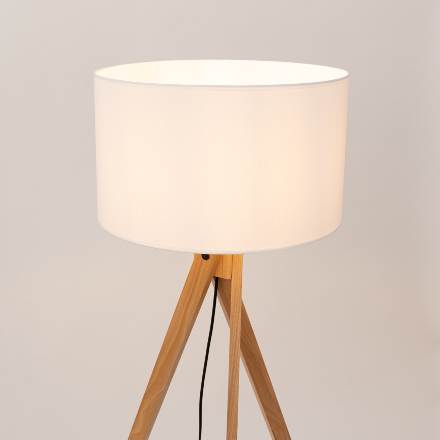 Podna lampa NATT 1xE27/15W/230V bela
