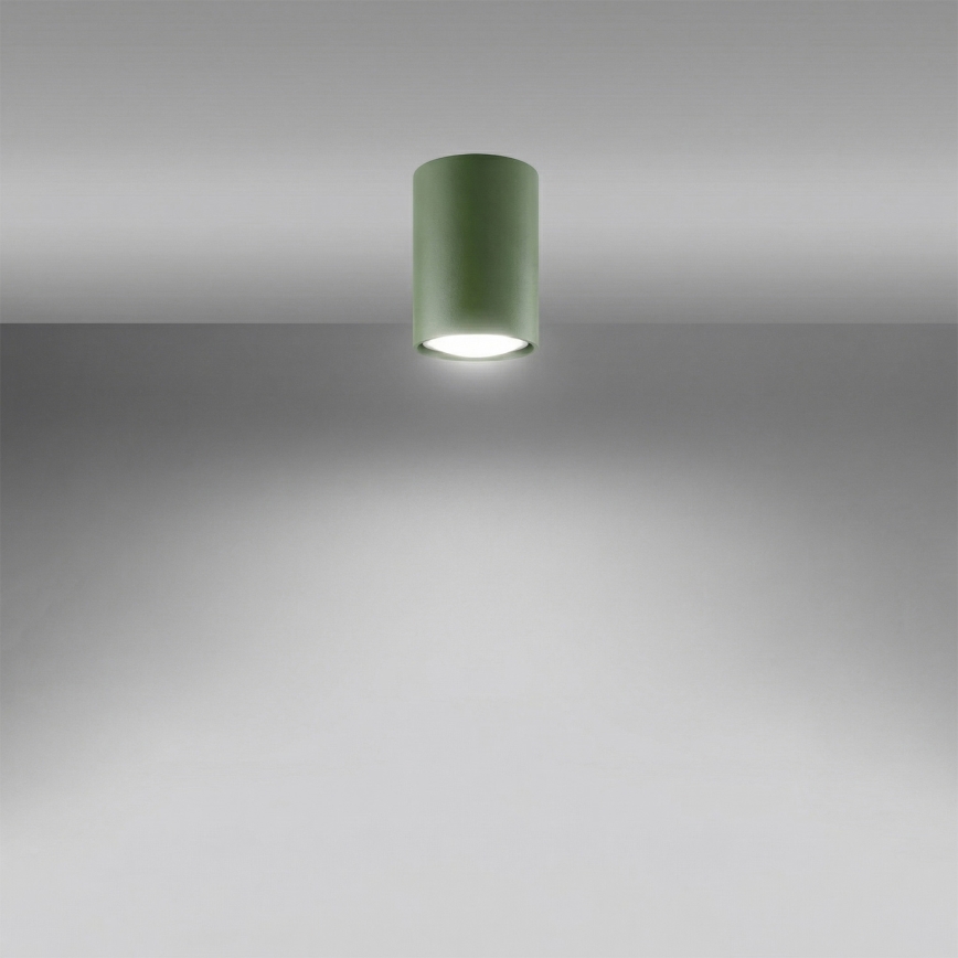 Spot svetiljka LAGOS 1xGU10/10W/230V 10 cm zelena