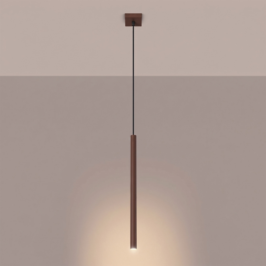 Luster na lanku PASTELO 1xG9/8W/230V braon