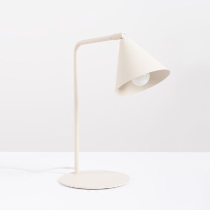 Stona lampa NOX 1xE14/10W/230V krem boje