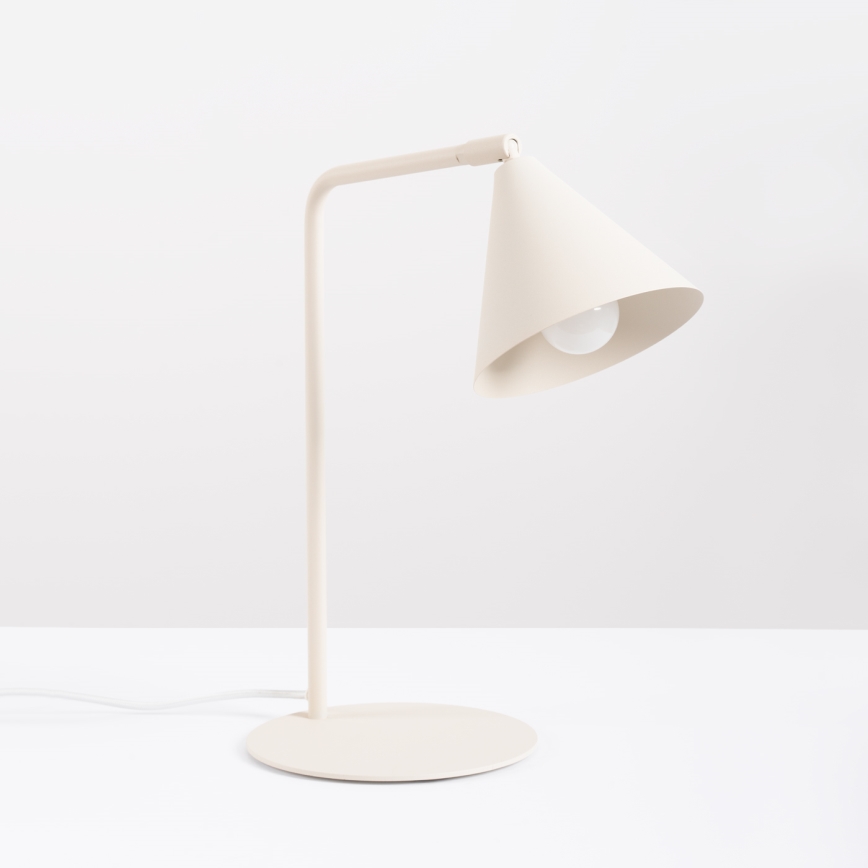 Stona lampa NOX 1xE14/10W/230V krem boje