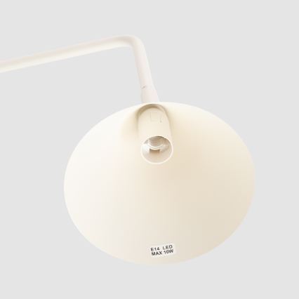 Stona lampa NOX 1xE14/10W/230V krem boje