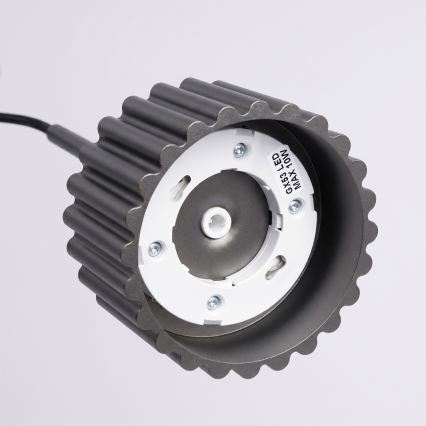 Luster na sajli AURA 1xGX53/10W/230V crna