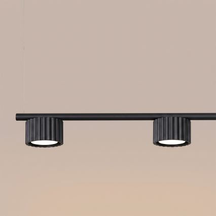 Luster na sajli AURA 4xGX53/10W/230V crna