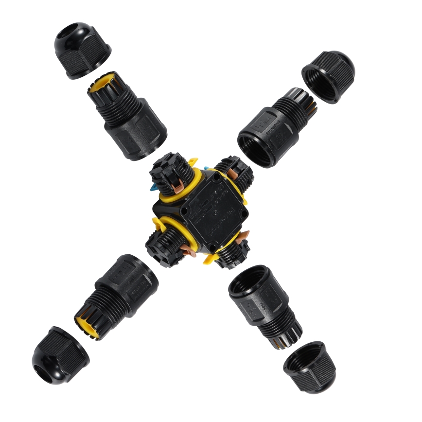 Spojni X konektor IP68 450V