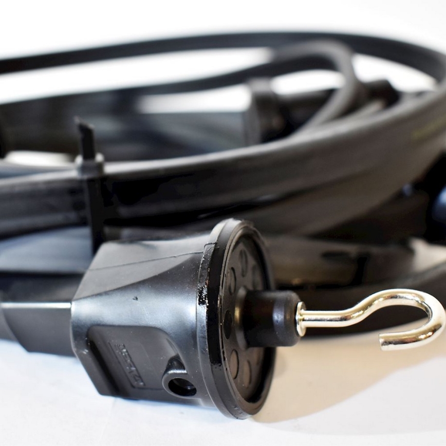 Spoljašnja dekorativna svetlosna girlanda GIRLANDA 6,5 m 5xE27/15W/230V IP44