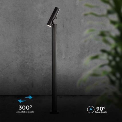 Spoljašnja fleksibilna LED lampa 4W/230V 3000K IP44 100 cm crna