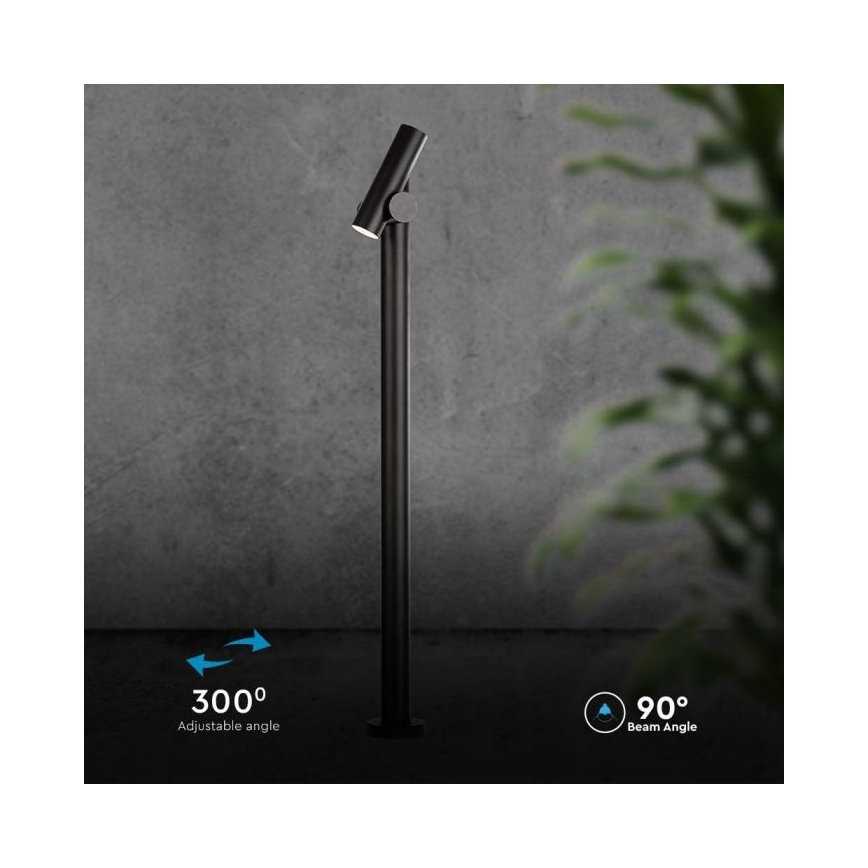 Spoljašnja fleksibilna LED lampa 4W/230V 3000K IP44 100 cm crna