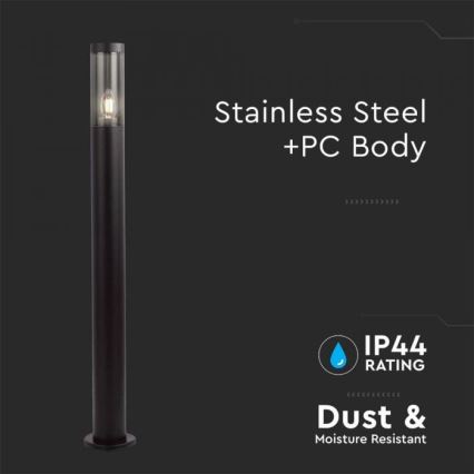 Spoljašnja lampa 1xE27/18W/230V IP44 100 cm