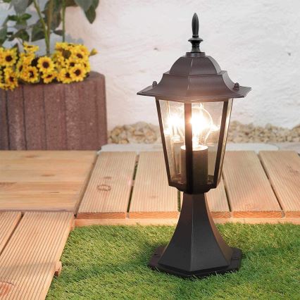 Spoljašnja lampa 1xE27/20W/230V IP43 42,5 cm crna