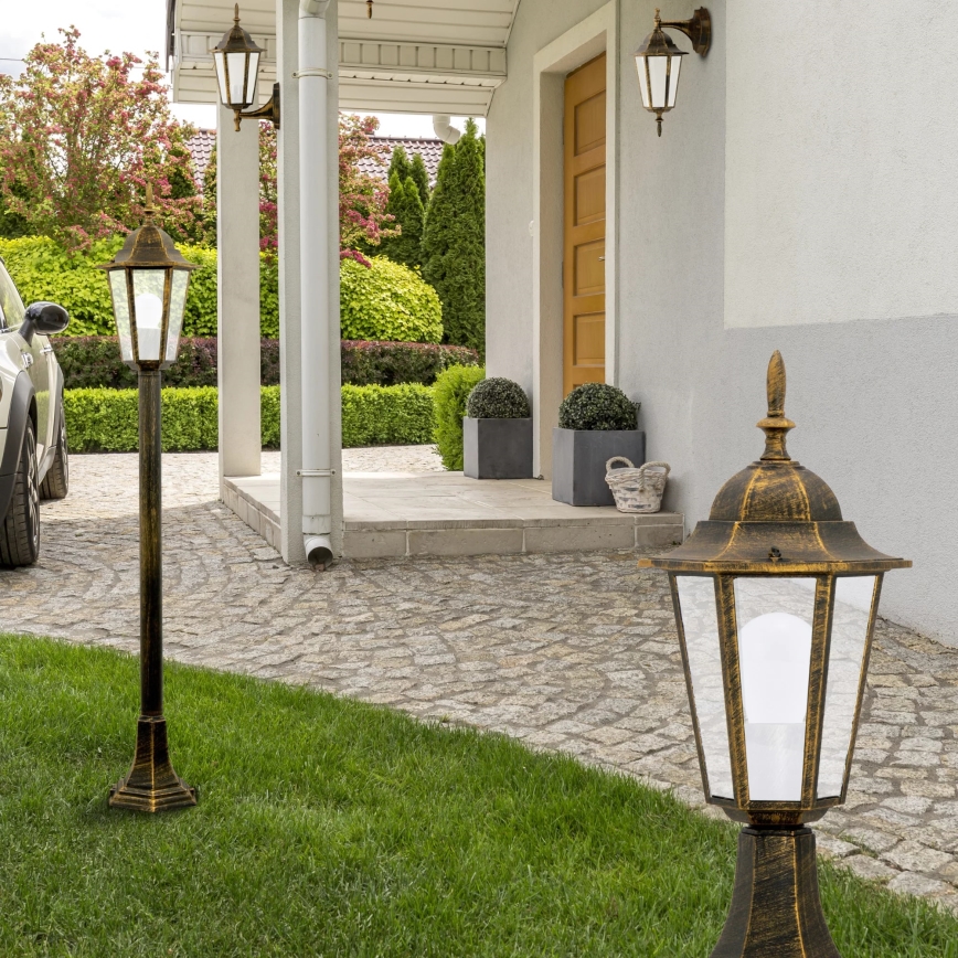 Spoljašnja lampa 1xE27/20W/230V IP43 42,5 cm patina