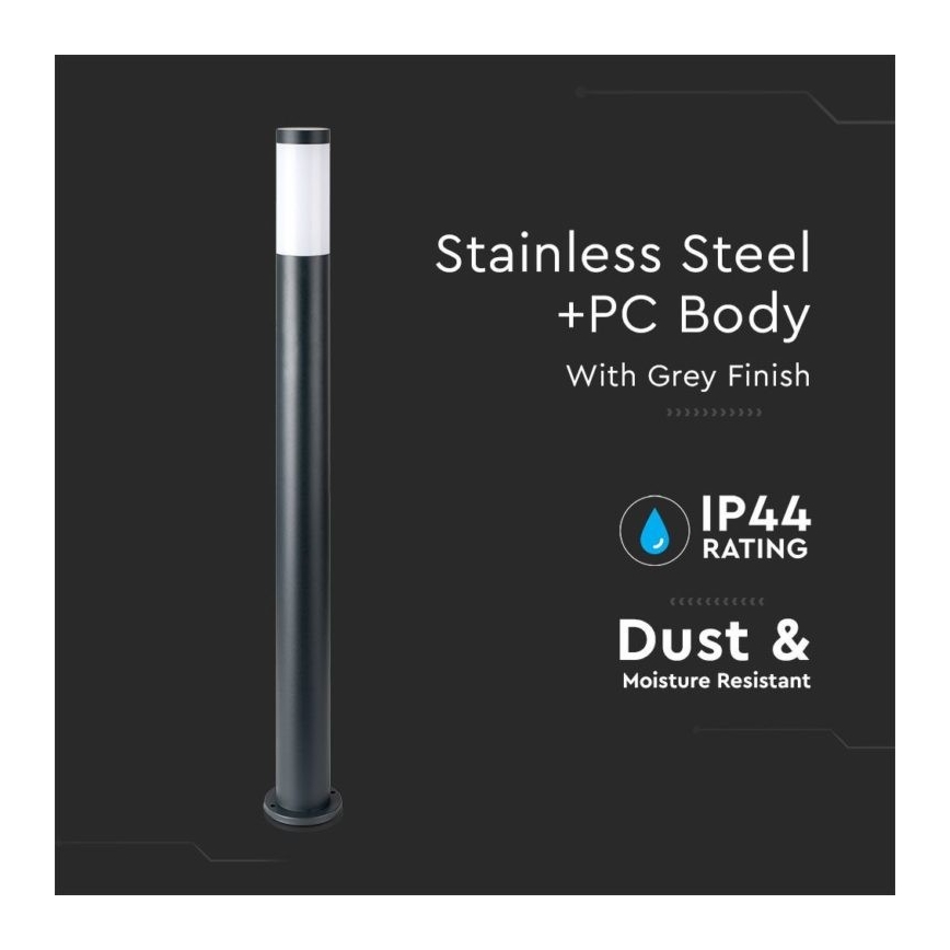 Spoljašnja lampa 1xE27/60W/230V IP44 110cm antracit