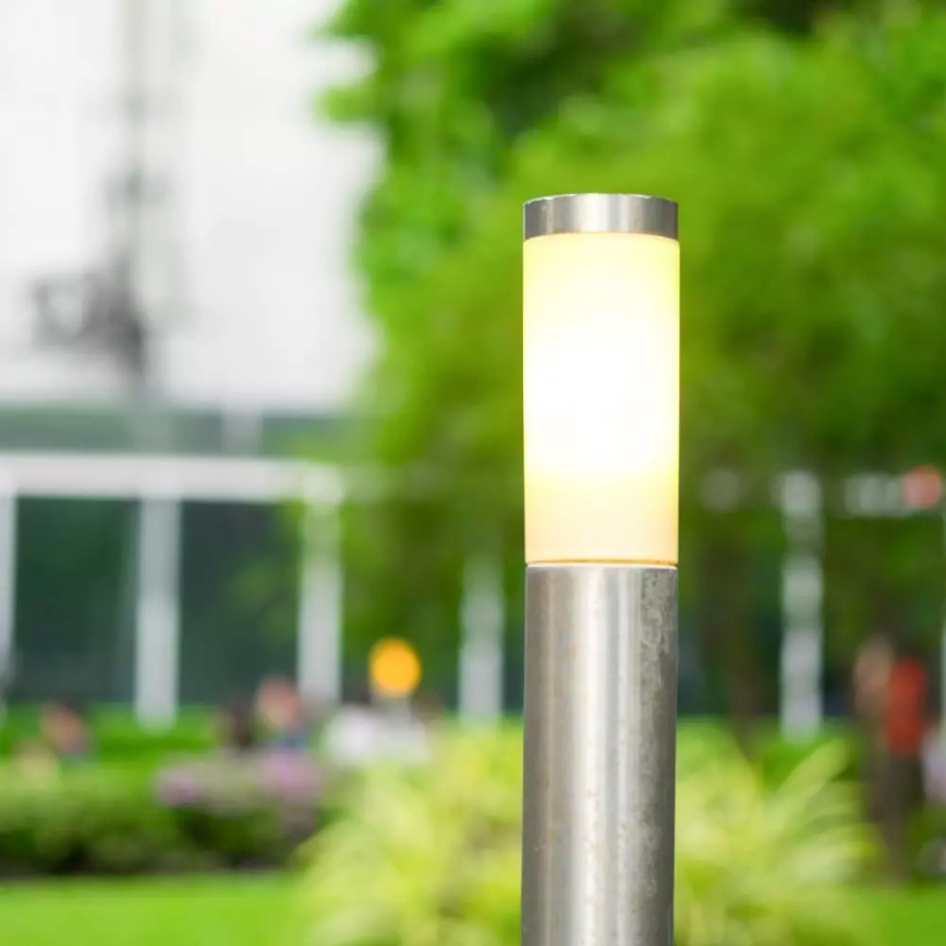 Spoljašnja lampa 1xE27/60W/230V IP44 80 cm matni hrom