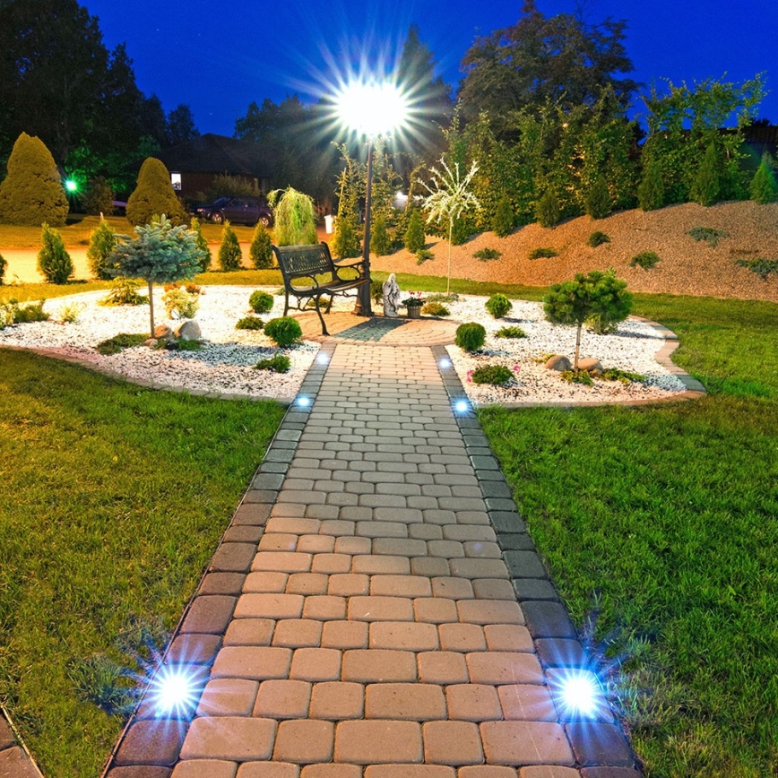 Spoljašnja lampa 2xE27/60W/230V IP44 232 cm crna