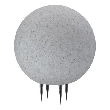 Spoljašnja lampa ARGENTO 1xE27/15W/230V, prečnik 30 cm, IP65, siva