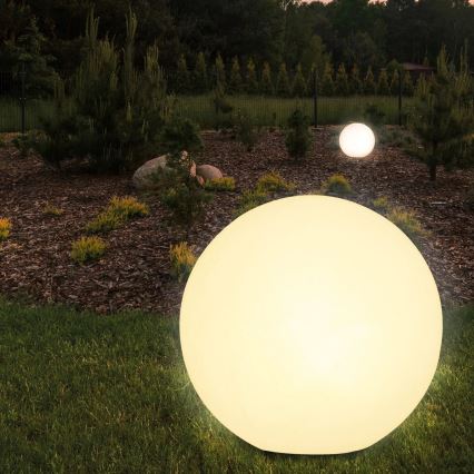 Spoljašnja lampa ARGENTO, 1xE27/15W/230V, prečnika 30 cm, IP65, bela