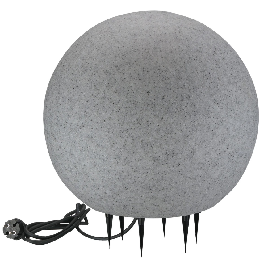 Spoljašnja lampa ARGENTO 1xE27/15W/230V prečnika 50 cm IP65 siva