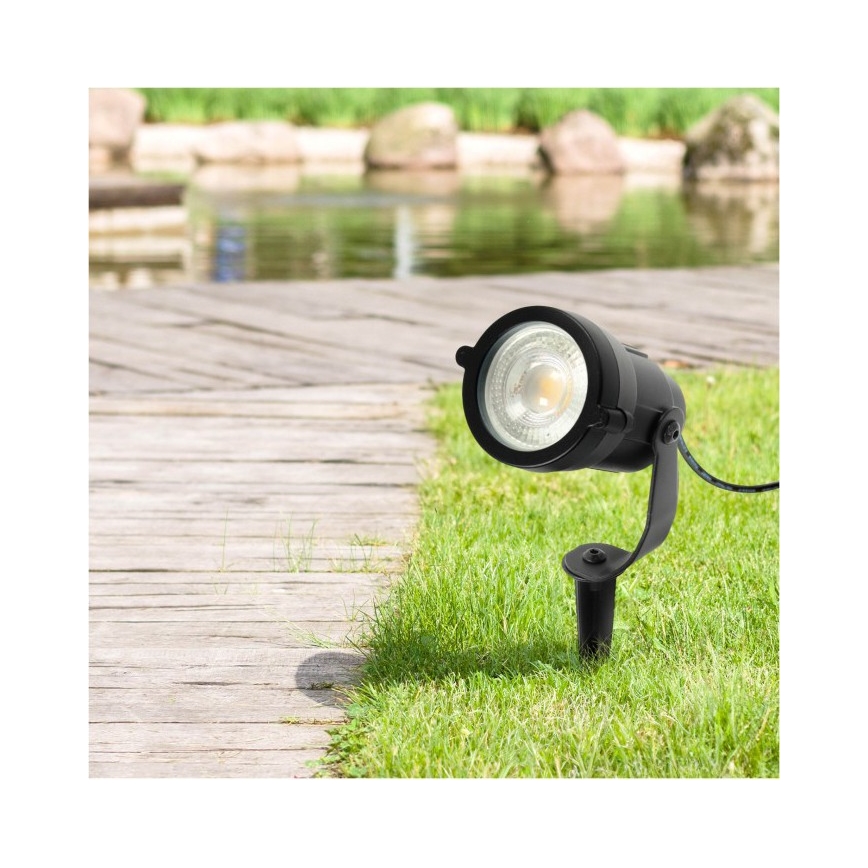 Spoljašnja lampa BLAKE UNO 1xGU10/35W/230V IP65 crna