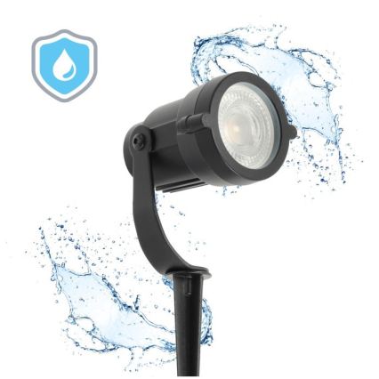 Spoljašnja lampa BLAKE UNO 1xGU10/35W/230V IP65 crna