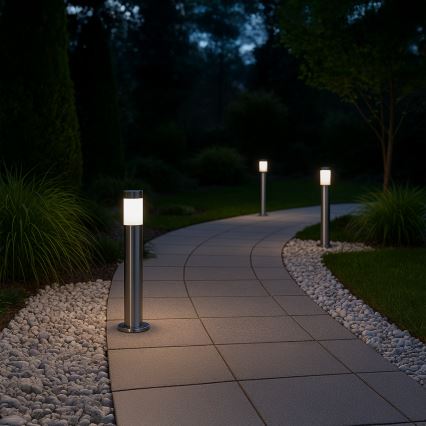 Spoljašnja lampa BROOKLYN 1xE27/60W/230V 45 cm IP44 mat hrom