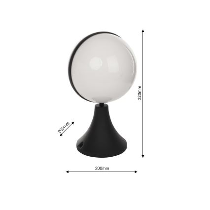 Spoljašnja lampa CIRCULO 1xE27/40W/230V IP44