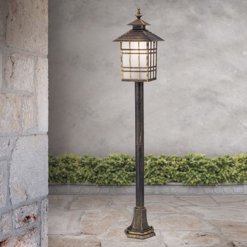 Spoljašnja lampa KIKO 1xE27/11W/230V 100 cm IP44 bronza/patina